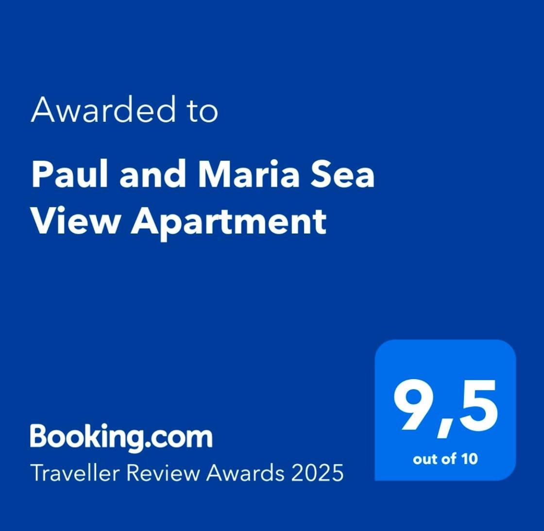 Paul And Maria Sea View Apartment Polis Dış mekan fotoğraf
